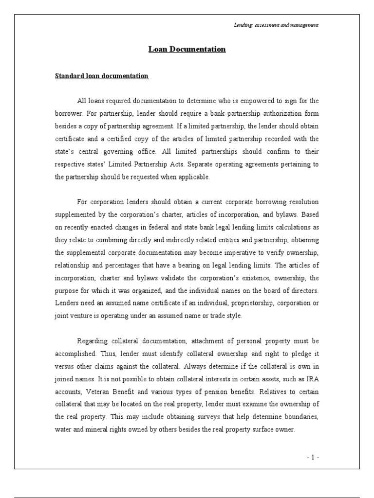Image 9 for Non Recourse Loan Agreement Template