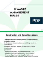 C&D Waste Management Rules Summary