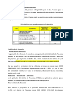 Horizonte de Planeamiento Del Proyecto