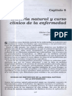 Historia Natural y Curso Clínico de Enfermedad