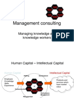 Management Consulting: Managing Knowledge and Knowledge Workers