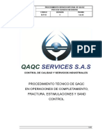 SI-P-01 Procedimiento Servicio Integral de QAQC