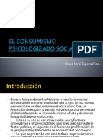 El Consumismo Psicologizado Socialmente