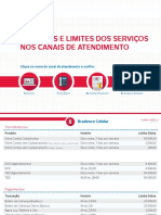 Tabela Horarios e Limites Canais PDF