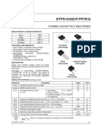 STPS1545D/F/FP/R/G: Power Schottky Rectifier
