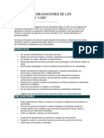 Derechos y Obligaciones