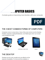 Computer Basics: A Simple Guide On Becoming More Familiar With Your Computer