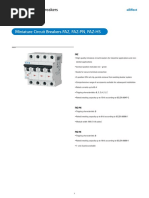 Catalogue - FAZ Series Miniature Circuit Breakers - 03212016 PDF