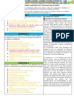 Actividad de Aprendizaje 4 Evidencia Cuadro Comparativo Políticas de Calidad