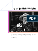 Poetry of Judith Wright