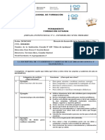 Nombre de La Escuela #439 - JI4 (Formato de Informe de La JI)