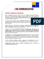 PLAN DE COMMUNICATION Med