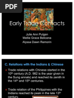 Early Trade Contacts