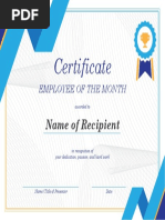 Certificate Example PDF