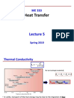 Heat Transfer: Spring 2019