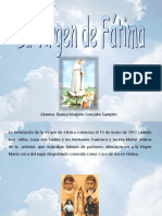 Virgen de Fatima 