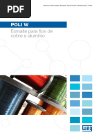 WEG Tintas Poli w Esmalete Para Fios de Cobre e Aluminio 50021434 Catalogo Portugues Br 4