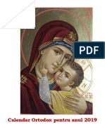 Calendar 2019 Patristic