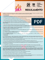 Regulamento/Ficha de inscrição FESTIVAL