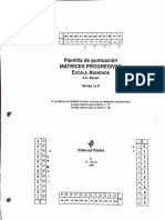 Plantilla Puntuaciòn Raven Avanzado PDF