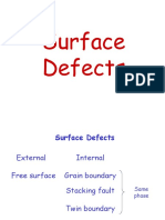 Surface Defects