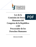 01 Ley de La Comisión de DH Del CRG y Del PDH PDF