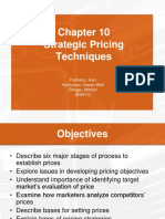 Strategic Pricing Techniques: Pacheco, Ivan Venturayo, Haven Well Ginggo, Marilyn (BSA1C)