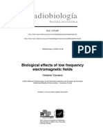 Radiobiología: Biological Effects of Low Frequency Electromagnetic Fields
