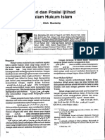 Teori Dan Posisi Ijtihad Dalam Hukum Isl PDF