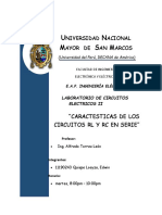 Universidad Nacional Mayor de San Marcos Informe Final n3