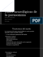 Bases Neurológicas de La Parasomnia