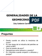 GeoMecánica Generalidades