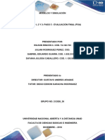 Unidades 1, 2 y 3 Paso 5 - Evaluación Final