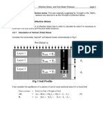 Surcharge Q: 3.2 Calculation of Effective Stress