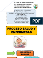 Proceso Saul y Enfermedad Epidemiologia