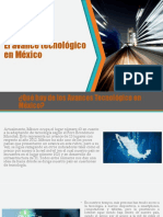 El Avance Tecnológico en México
