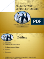 Implementasi Program Preseptorship