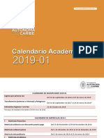 Calendario-Academico201901 Uac