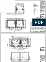 Plan of passenger lift car in well and pit