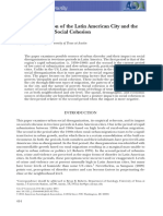 Bryan R. Roberts - The Consolidation of The Latin American City and The Undermining of Social Cohesion