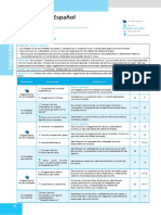 Español: Planificación Bloque 1