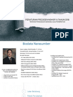 Bahan Sosialisasi Peraturan Presiden Nomor 16 Tahun 2018 PDF