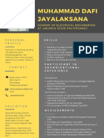 Muhammad Dafi Jayalaksana: Student of Electrical Engineering at Jakarta State Polytechnic