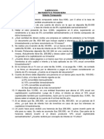 Ejercicios de interés compuesto en matemática financiera