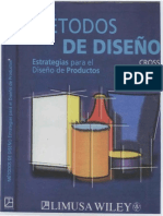 Cross2002Metodos-Métodos de Diseño, Estrategias para El Diseño de Productos PDF