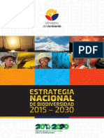 Estrategia Nacional de Biodiversidad 2015-2030 - CALIDAD WEB PDF