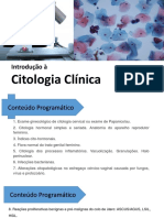 Aula 01 Introducao A Citologia Clinica