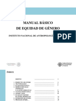 Manual de Equidad de Genero