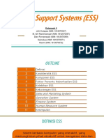 Executive Support Systems (ESS) Kelompok 4 UTS