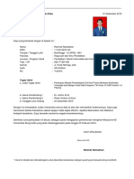 Pernyataan Kebenaran Data: Dokumen Nomor: W/01